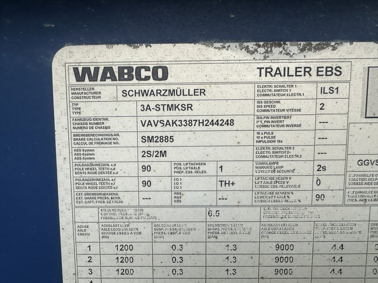 Schwarzmüller HKS 3/E-S1 HKS 3/E-S1, Liftachse, 25m³ - Semi-trailer: picture 5 Schwarzmüller HKS 3/E-S1 HKS 3/E-S1, Liftachse, 25m³ - Semi-trailer: picture 5
