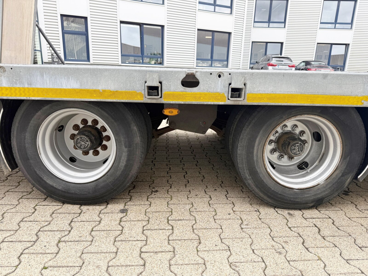 TF 3 Schwebheim TF 3 Schwebheim, Verzinkt, hydr. Rampen, Verbr. auf 3m - Low loader trailer: picture 2 TF 3 Schwebheim TF 3 Schwebheim, Verzinkt, hydr. Rampen, Verbr. auf 3m - Low loader trailer: picture 2