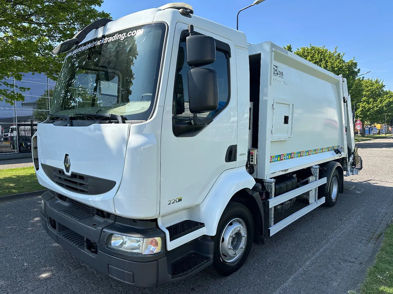Renault Midlum 220 GARBAGE / MULL + SPRING / SPRING + 175.643 KM + EURO 5 - Refuse truck: picture 1 Renault Midlum 220 GARBAGE / MULL + SPRING / SPRING + 175.643 KM + EURO 5 - Refuse truck: picture 1