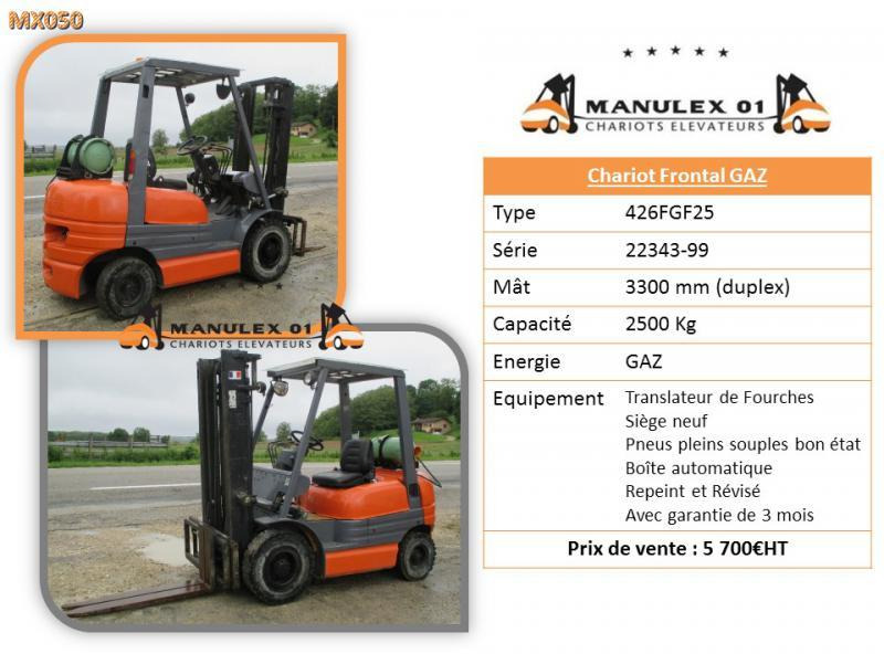 Toyota 426FGF25 - Forklift: picture 5 Toyota 426FGF25 - Forklift: picture 5
