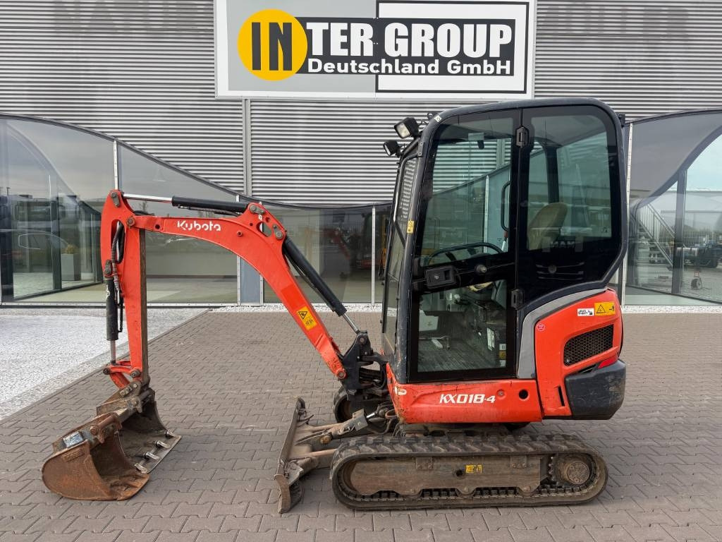 Kubota KX 018-4  - Mini excavator: picture 1 Kubota KX 018-4  - Mini excavator: picture 1