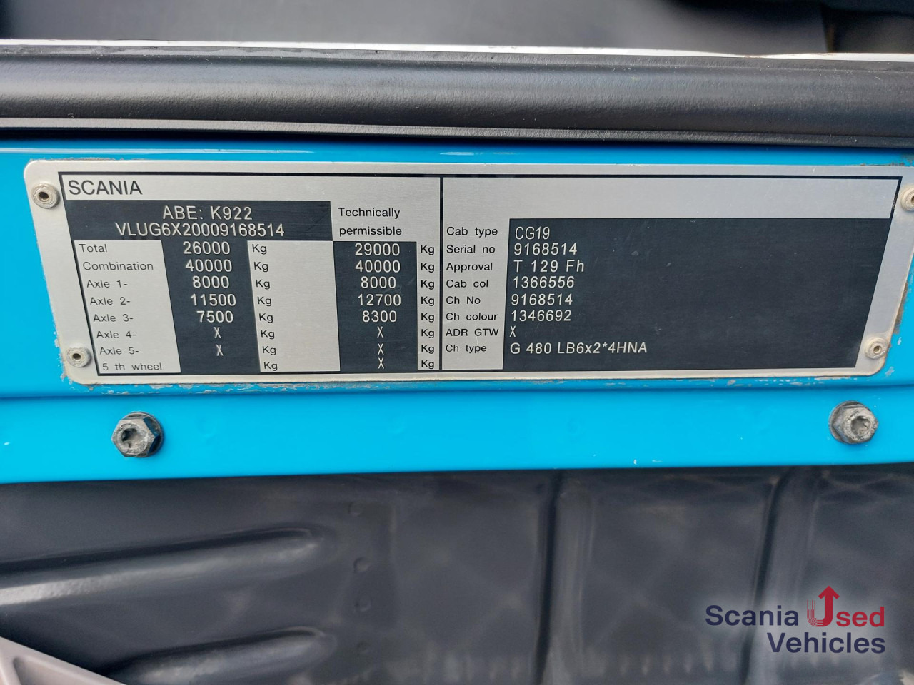 SCANIA G 480 LB6x2*4HNA Meiler RK2070 - Hook lift truck: picture 5 SCANIA G 480 LB6x2*4HNA Meiler RK2070 - Hook lift truck: picture 5