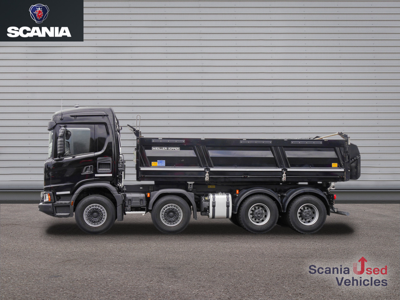 Tipper SCANIA G 460 B8x4HZ XT - Meiller D421 / Bordmatik -: picture 12