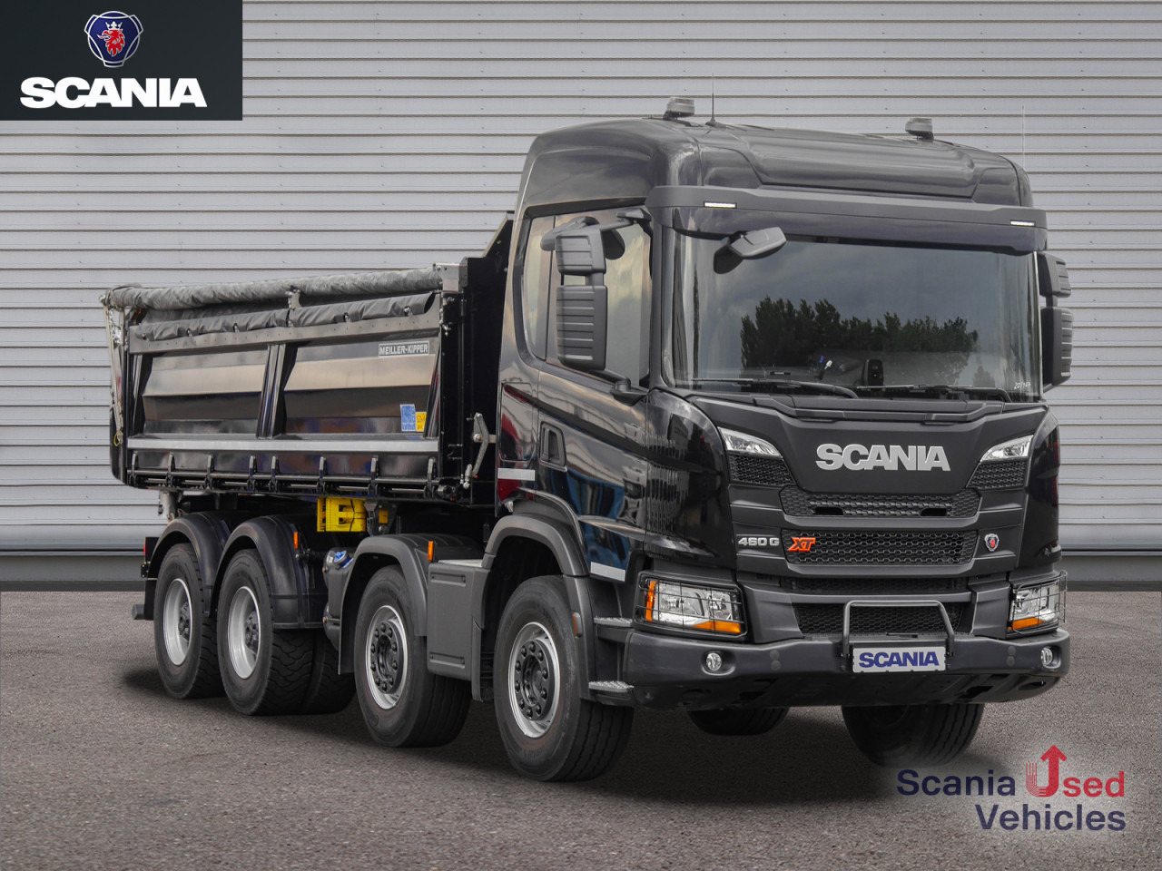 Tipper SCANIA G 460 B8x4HZ XT - Meiller D421 / Bordmatik -: picture 8
