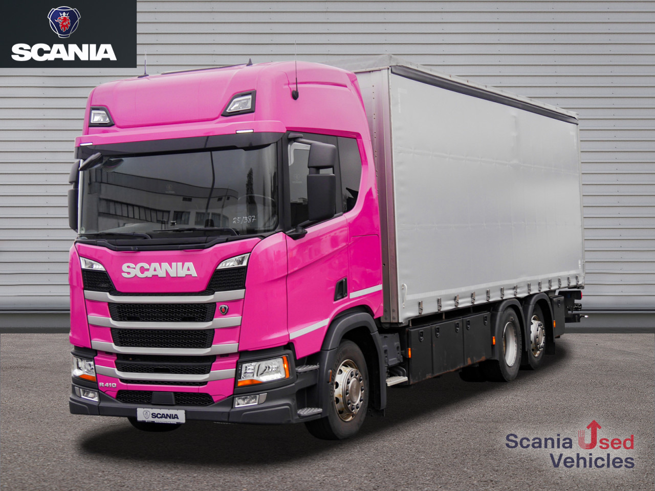 SCANIA R 410 B6x2*4NB - Pritsche / Plane / LBW - - Curtain side truck: picture 1 SCANIA R 410 B6x2*4NB - Pritsche / Plane / LBW - - Curtain side truck: picture 1