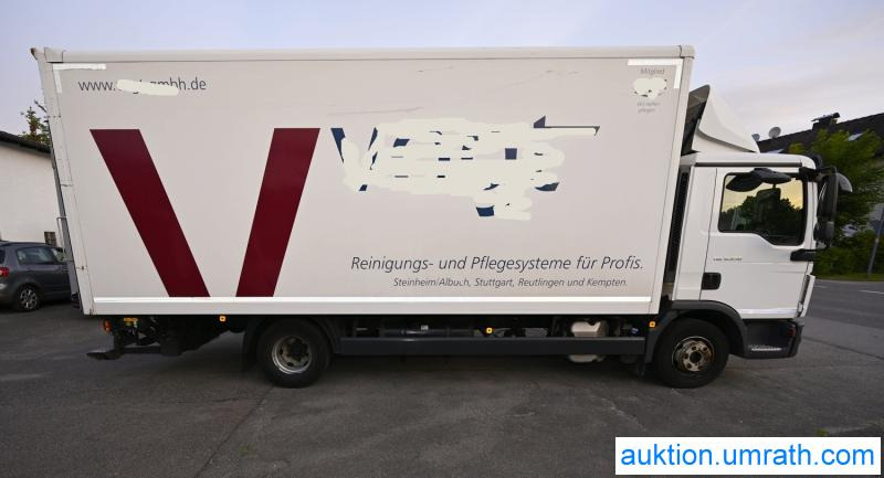 MAN MAN TGL 12.250 4x2 L/BL Koffer Ladebordwand Klimaautomatik NAVI Luftfederung Automatikgetriebe EURO 6 - Box truck: picture 5 MAN MAN TGL 12.250 4x2 L/BL Koffer Ladebordwand Klimaautomatik NAVI Luftfederung Automatikgetriebe EURO 6 - Box truck: picture 5