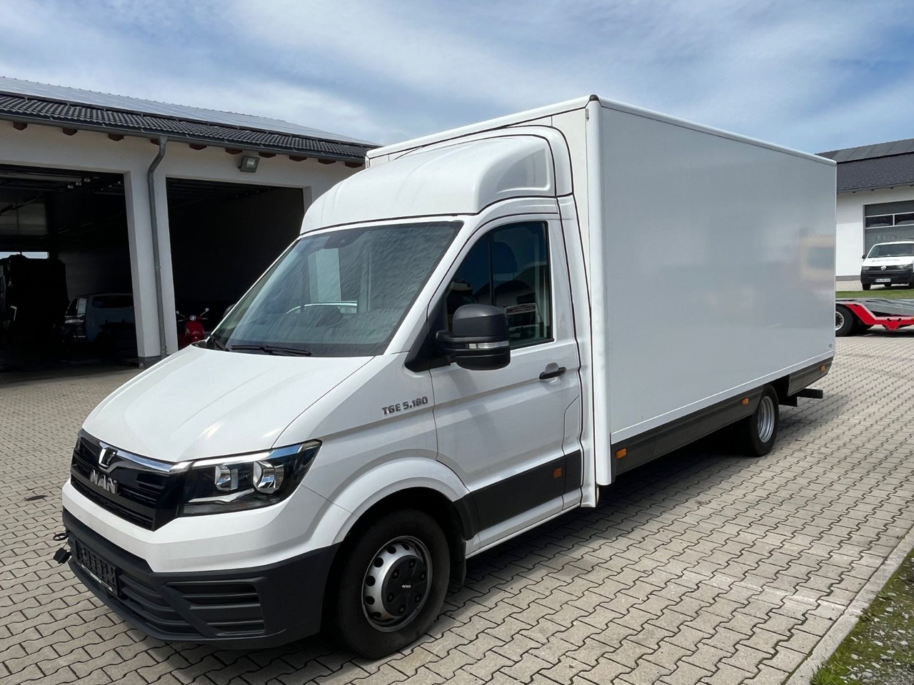 MAN TGE 5.180 RKB Koffer Turboladerschaden - Closed box van: picture 1 MAN TGE 5.180 RKB Koffer Turboladerschaden - Closed box van: picture 1