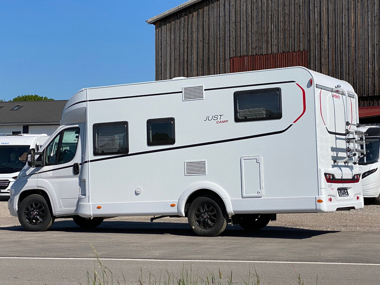 Semi-integrated motorhome Dethleffs Just Camp T 6812 EB,Hubbett,Längsbetten, Markise: picture 8