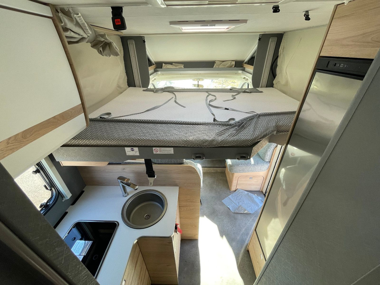 Semi-integrated motorhome Dethleffs Just T 7052 EB mit Hubbett,Fiat: picture 9