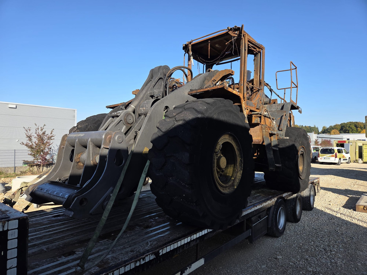 VOLVO L150 Bj: 2020 Brandschaden hydr. Schnellwechsler - Wheel loader: picture 1 VOLVO L150 Bj: 2020 Brandschaden hydr. Schnellwechsler - Wheel loader: picture 1