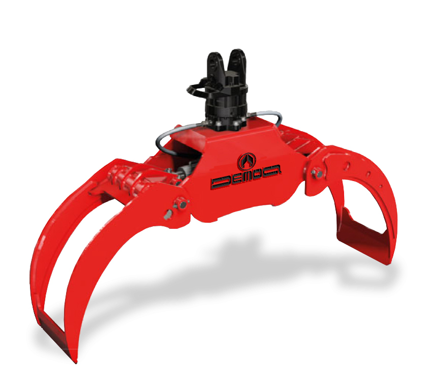DEMOQ DP200 Log Grab 3160 kg - Grapple for Construction machinery: picture 1 DEMOQ DP200 Log Grab 3160 kg - Grapple for Construction machinery: picture 1