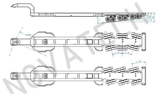 Novatech Flexmaster 45120 - Low loader trailer: picture 5 Novatech Flexmaster 45120 - Low loader trailer: picture 5