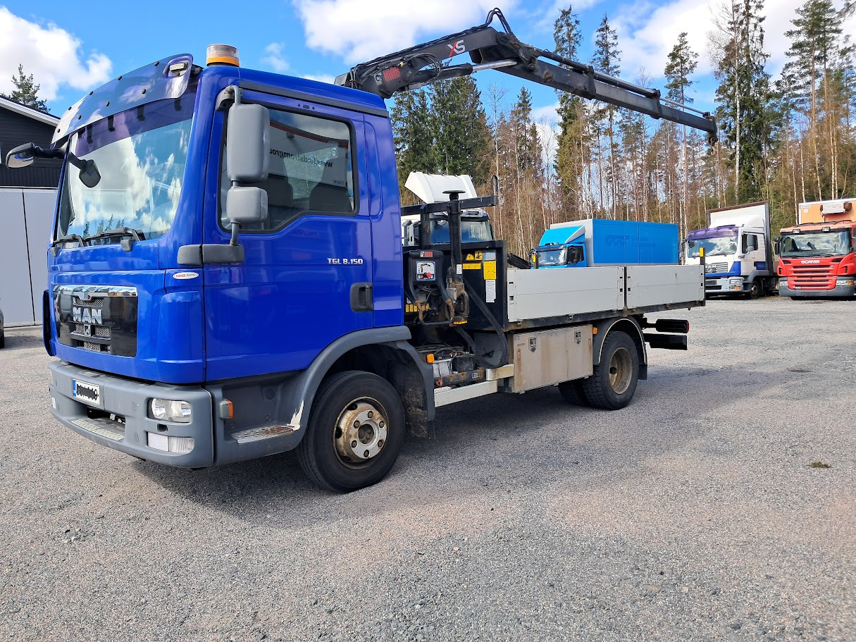 Man TGL 8.150 - Crane truck: picture 2 Man TGL 8.150 - Crane truck: picture 2