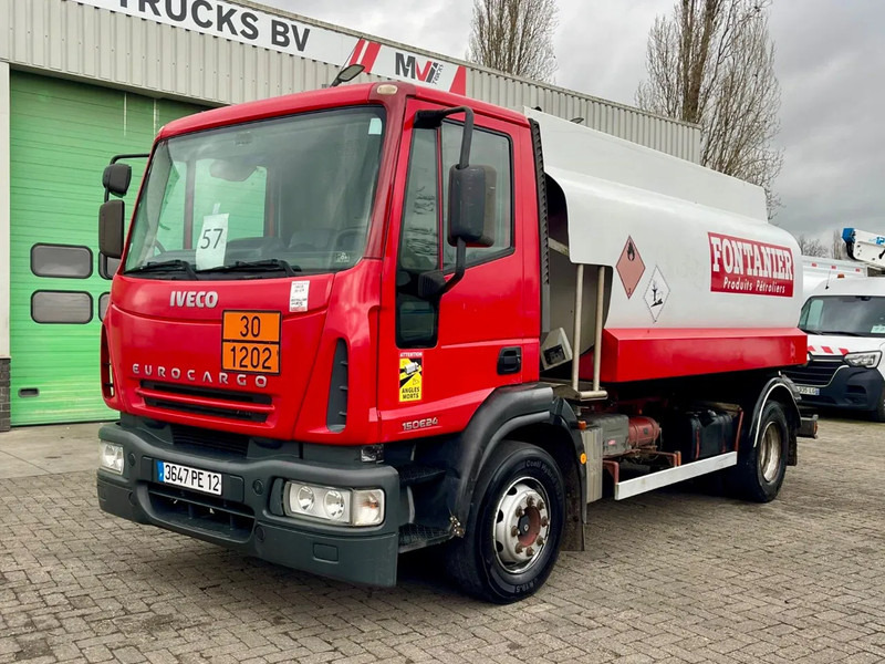 Iveco EuroCargo 150 E24 10312 L, 3 COMP, PTO FRANCE TRUCK! GREAT CONDITION! - Tanker truck: picture 1 Iveco EuroCargo 150 E24 10312 L, 3 COMP, PTO FRANCE TRUCK! GREAT CONDITION! - Tanker truck: picture 1