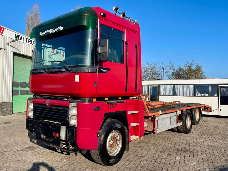 Renault Magnum 430 6x2, Manuel, MACK, TELMA, En excellent état ! - Car transporter truck: picture 2 Renault Magnum 430 6x2, Manuel, MACK, TELMA, En excellent état ! - Car transporter truck: picture 2