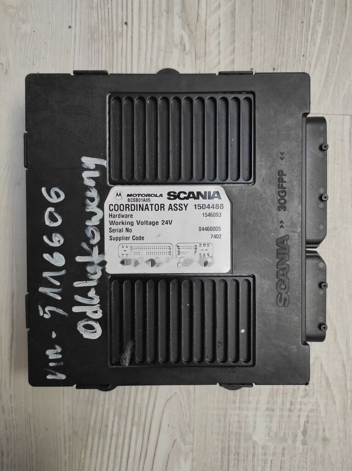 Motorola COORDINATOR 5, 2 PLUGS Scania truck - ECU for Truck: picture 1 Motorola COORDINATOR 5, 2 PLUGS Scania truck - ECU for Truck: picture 1