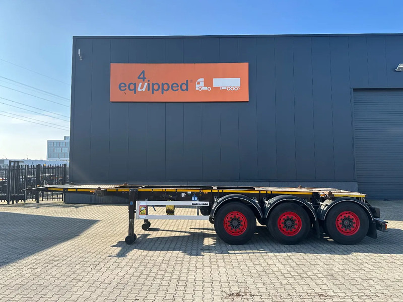 Burg 20FT / 20FT SWAP ADR, 3.690kg, SAF INTRADISC, 2 liftassen, APK/ADR: 9/2025 - Container transporter/ Swap body semi-trailer: picture 2 Burg 20FT / 20FT SWAP ADR, 3.690kg, SAF INTRADISC, 2 liftassen, APK/ADR: 9/2025 - Container transporter/ Swap body semi-trailer: picture 2