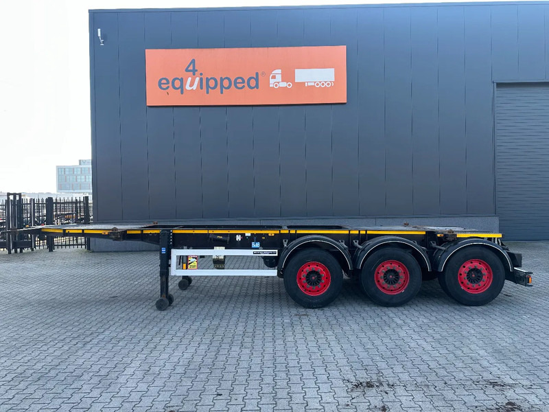 Burg 20FT / 20FT SWAP ADR (EX/II, EX/III, FL, AT) Chassis, 3.690kg, SAF INTRADISC, 2x Liftaxle, NL-chassis - Container transporter/ Swap body semi-trailer: picture 2 Burg 20FT / 20FT SWAP ADR (EX/II, EX/III, FL, AT) Chassis, 3.690kg, SAF INTRADISC, 2x Liftaxle, NL-chassis - Container transporter/ Swap body semi-trailer: picture 2