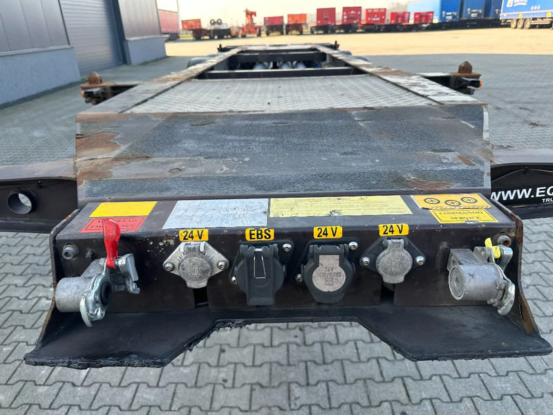 Container transporter/ Swap body semi-trailer Burg 20FT + 20FT SWAP ADR (EX/II, EX/III, FL, AT) Chassis, empty weight: 3.690kg, SAF INTRADISC, 2x Liftaxle, NL-chassis, APK/ADR: 08: picture 7