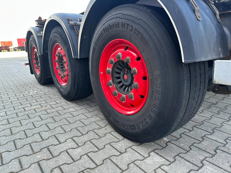 Container transporter/ Swap body semi-trailer Burg 20FT + 20FT SWAP ADR (EX/II, EX/III, FL, AT) Chassis, empty weight: 3.690kg, SAF INTRADISC, 2x Liftaxle, NL-chassis, APK/ADR: 08: picture 14