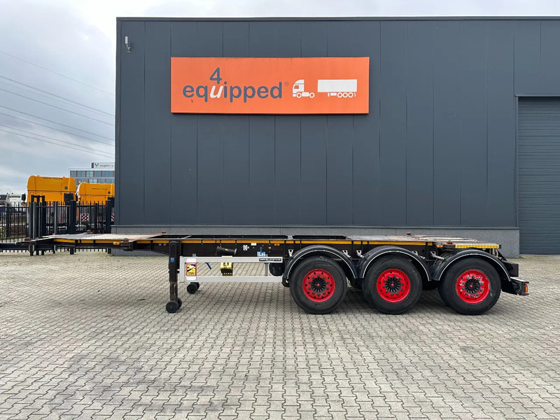 Burg 20FT ADR (EX/II, EX/III, FL, AT) Chassis, Leergewicht : 3.690kg, SAF INTRADISC, 2x Liftachse, NL-Chassis - Container transporter/ Swap body semi-trailer: picture 2 Burg 20FT ADR (EX/II, EX/III, FL, AT) Chassis, Leergewicht : 3.690kg, SAF INTRADISC, 2x Liftachse, NL-Chassis - Container transporter/ Swap body semi-trailer: picture 2