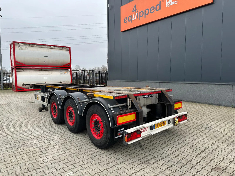 Burg 20FT ADR (EX/II, EX/III, FL, AT) Chassis, leeggewicht: 3.690kg, SAF INTRADISC, 2x Liftaxle, NL-chassis, APK: 08-2025 - Container transporter/ Swap body semi-trailer: picture 3 Burg 20FT ADR (EX/II, EX/III, FL, AT) Chassis, leeggewicht: 3.690kg, SAF INTRADISC, 2x Liftaxle, NL-chassis, APK: 08-2025 - Container transporter/ Swap body semi-trailer: picture 3