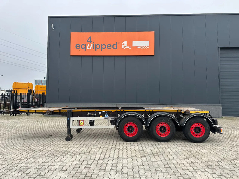 Burg 20FT ADR (EX/II, EX/III, FL, AT) Chassis, leeggewicht: 3.690kg, SAF INTRADISC, 2x Liftaxle, NL-chassis - Container transporter/ Swap body semi-trailer: picture 2 Burg 20FT ADR (EX/II, EX/III, FL, AT) Chassis, leeggewicht: 3.690kg, SAF INTRADISC, 2x Liftaxle, NL-chassis - Container transporter/ Swap body semi-trailer: picture 2