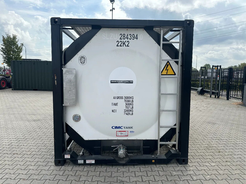 Tank container CIMC 20FT ISO /  25.030L - 1 comp. / L4BN / UN Portable / T11 /  test: 10 -2026: picture 6