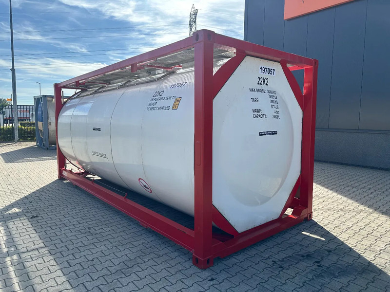 CIMC 20FT ISO, 25.080L / 1-COMP / 3 BAFFELS / 4 covers, 5Y valid until 12/2026 - Tank container: picture 4 CIMC 20FT ISO, 25.080L / 1-COMP / 3 BAFFELS / 4 covers, 5Y valid until 12/2026 - Tank container: picture 4