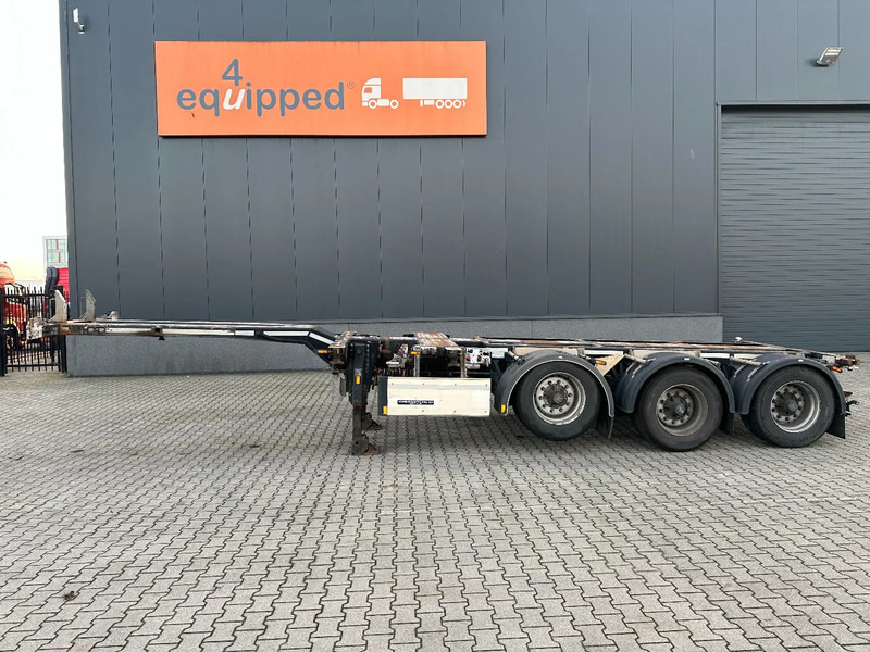 D-Tec FLEXITRAILER / 45FT HC MULTI / BPW + drumbrakes / liftaxle / NL / APK 11-2026 - Container transporter/ Swap body semi-trailer: picture 4 D-Tec FLEXITRAILER / 45FT HC MULTI / BPW + drumbrakes / liftaxle / NL / APK 11-2026 - Container transporter/ Swap body semi-trailer: picture 4
