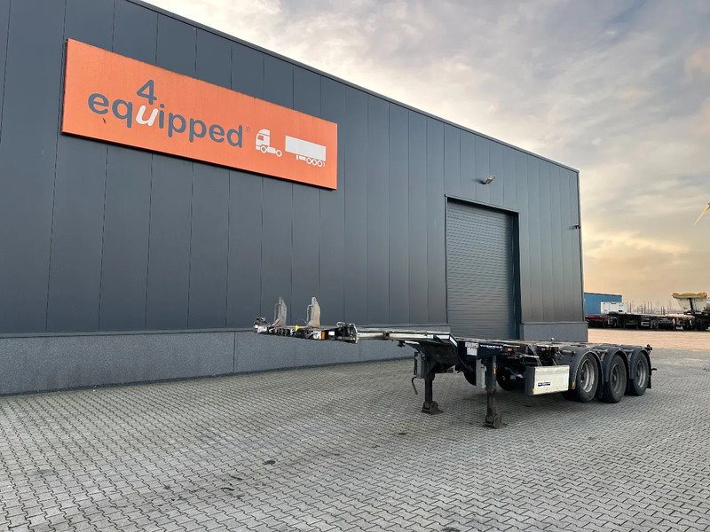 D-Tec FLEXITRAILER / 45FT HC MULTI / BPW + drumbrakes / liftaxle / NL / APK 11-2026 - Container transporter/ Swap body semi-trailer: picture 2 D-Tec FLEXITRAILER / 45FT HC MULTI / BPW + drumbrakes / liftaxle / NL / APK 11-2026 - Container transporter/ Swap body semi-trailer: picture 2