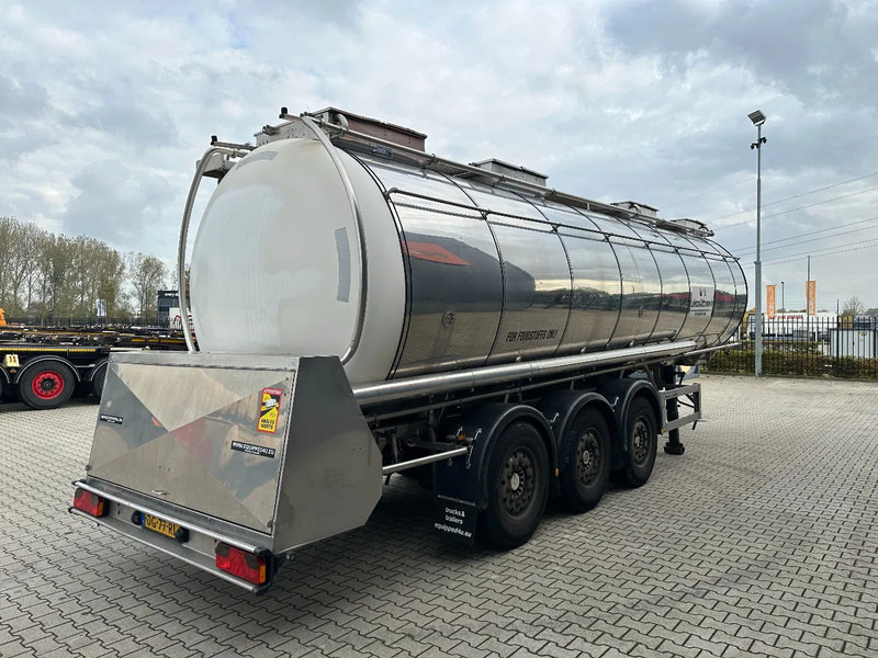 Feldbinder FOOD / LEVENSMIDDELEN / LEBENSMITTEL / 33.500L / 3-COMP / PUMP / NL-trailer / APK: 10-2026 - Tanker semi-trailer: picture 3 Feldbinder FOOD / LEVENSMIDDELEN / LEBENSMITTEL / 33.500L / 3-COMP / PUMP / NL-trailer / APK: 10-2026 - Tanker semi-trailer: picture 3
