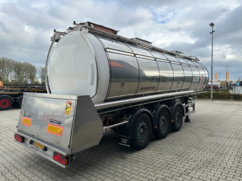 Feldbinder FOOD / LEVENSMIDDELEN / LEBENSMITTEL / 33.500L / 3-COMP / PUMP / NL-trailer / APK: 10-2026 - Tanker semi-trailer: picture 3 Feldbinder FOOD / LEVENSMIDDELEN / LEBENSMITTEL / 33.500L / 3-COMP / PUMP / NL-trailer / APK: 10-2026 - Tanker semi-trailer: picture 3