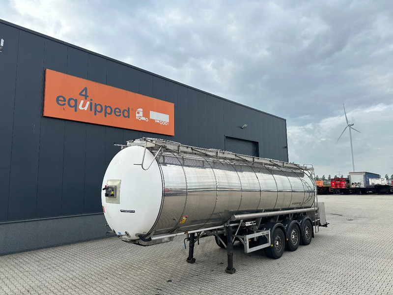 Feldbinder FOOD / LEVENSMIDDELEN / LEBENSMITTEL / 33.500L / 3-COMP / PUMP / NL-trailer / APK: 10-2026 - Tanker semi-trailer: picture 1 Feldbinder FOOD / LEVENSMIDDELEN / LEBENSMITTEL / 33.500L / 3-COMP / PUMP / NL-trailer / APK: 10-2026 - Tanker semi-trailer: picture 1
