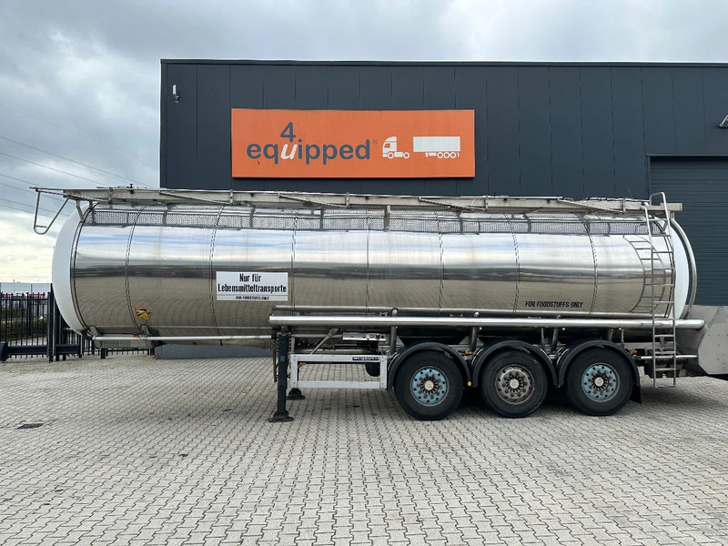 Feldbinder FOOD / LEVENSMIDDELEN / LEBENSMITTEL / 33.500L / 3-COMP / PUMP / NL-trailer / APK: 10-2026 - Tanker semi-trailer: picture 2 Feldbinder FOOD / LEVENSMIDDELEN / LEBENSMITTEL / 33.500L / 3-COMP / PUMP / NL-trailer / APK: 10-2026 - Tanker semi-trailer: picture 2