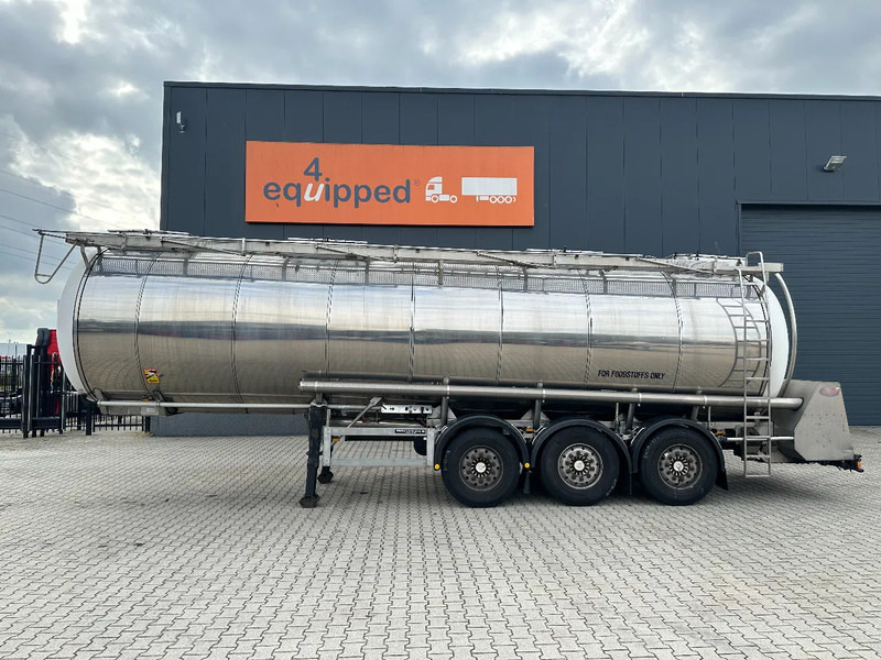 Feldbinder FOOD / LEVENSMIDDELEN / LEBENSMITTEL / 33.500L / 3-COMP / PUMP / NL-trailer / APK: 10-2026 - Tanker semi-trailer: picture 2 Feldbinder FOOD / LEVENSMIDDELEN / LEBENSMITTEL / 33.500L / 3-COMP / PUMP / NL-trailer / APK: 10-2026 - Tanker semi-trailer: picture 2