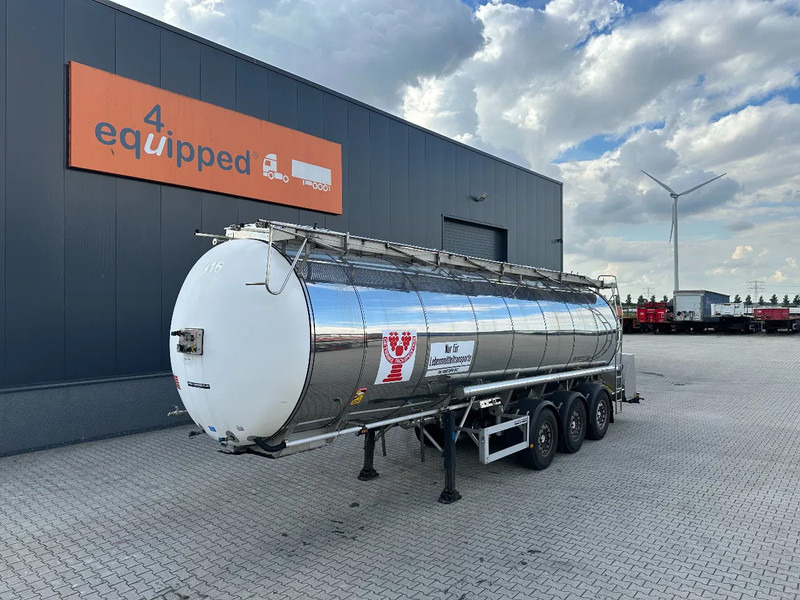 Feldbinder LEVENSMIDDELEN / FOOD / LEBENSMITTEL / 33.500L / 3-COMP / POMP / NL-trailer / APK: 03-2026 - Tanker semi-trailer: picture 1 Feldbinder LEVENSMIDDELEN / FOOD / LEBENSMITTEL / 33.500L / 3-COMP / POMP / NL-trailer / APK: 03-2026 - Tanker semi-trailer: picture 1