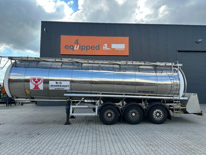 Feldbinder LEVENSMIDDELEN / FOOD / LEBENSMITTEL / 33.500L / 3-COMP / POMP / NL-trailer / APK: 03-2026 - Tanker semi-trailer: picture 2 Feldbinder LEVENSMIDDELEN / FOOD / LEBENSMITTEL / 33.500L / 3-COMP / POMP / NL-trailer / APK: 03-2026 - Tanker semi-trailer: picture 2