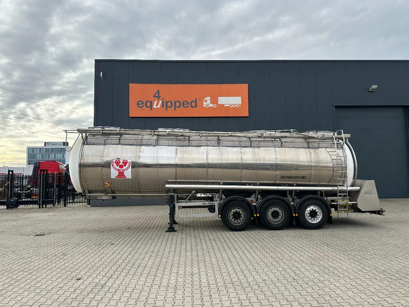 Feldbinder LEVENSMIDDELEN / FOOD / LEBENSMITTEL / 33.500L / 3-COMP / POMP / NL-trailer / APK: 09-2026, 10x beschikbaar - Tanker semi-trailer: picture 3 Feldbinder LEVENSMIDDELEN / FOOD / LEBENSMITTEL / 33.500L / 3-COMP / POMP / NL-trailer / APK: 09-2026, 10x beschikbaar - Tanker semi-trailer: picture 3