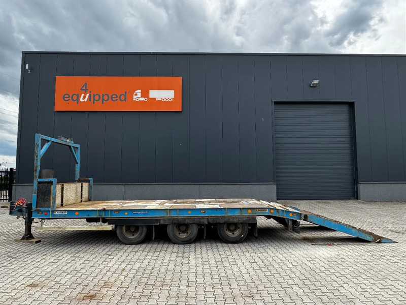 Kaiser drawbar trailer, ramps, 3 axles, spring suspension, hardwood - Autotransporter trailer: picture 1 Kaiser drawbar trailer, ramps, 3 axles, spring suspension, hardwood - Autotransporter trailer: picture 1