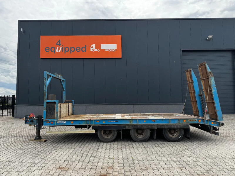 Kaiser drawbar trailer, ramps, 3 axles, spring suspension, hardwood - Autotransporter trailer: picture 4 Kaiser drawbar trailer, ramps, 3 axles, spring suspension, hardwood - Autotransporter trailer: picture 4