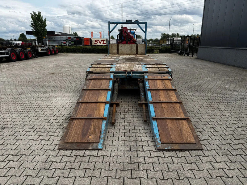 Kaiser drawbar trailer, ramps, 3 axles, spring suspension, hardwood - Low loader trailer: picture 4 Kaiser drawbar trailer, ramps, 3 axles, spring suspension, hardwood - Low loader trailer: picture 4