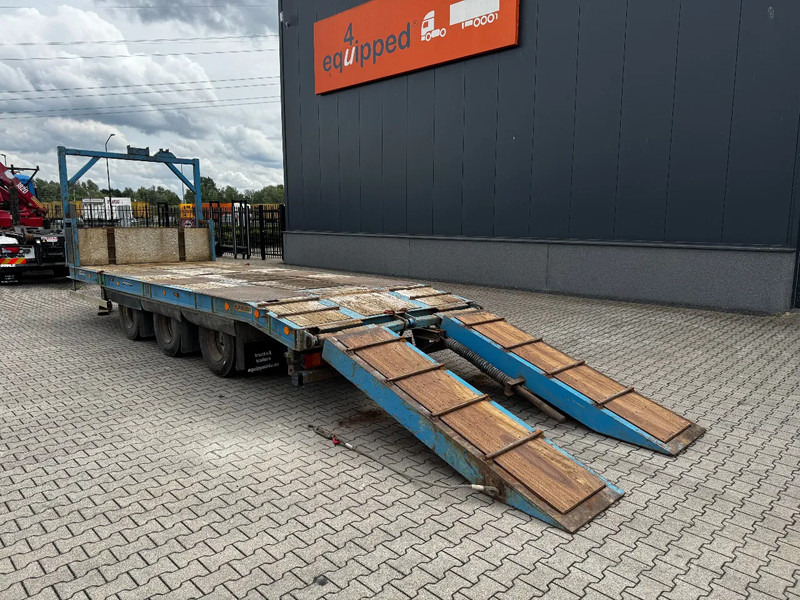 Kaiser drawbar trailer, ramps, 3 axles, spring suspension, hardwood - Autotransporter trailer: picture 2 Kaiser drawbar trailer, ramps, 3 axles, spring suspension, hardwood - Autotransporter trailer: picture 2