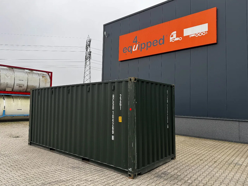 Onbekend TOP 20FT DV 8'6" containers ONE-WAY, 3x available, darkgreen - Shipping container: picture 3 Onbekend TOP 20FT DV 8'6" containers ONE-WAY, 3x available, darkgreen - Shipping container: picture 3