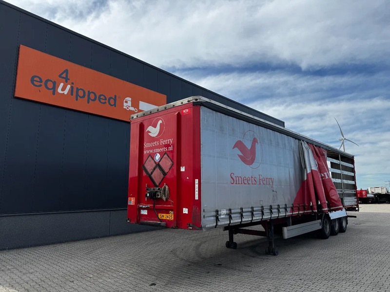 Curtainsider semi-trailer Pacton Alu Bordwanden + Planken, Hartholzboden, NL-Auflieger, APK: 08-2026: picture 1