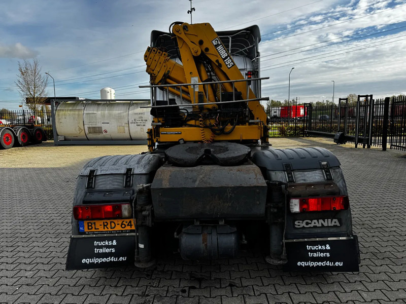 Crane truck Scania P114-340 + HIAB 19-5 crane + remote / Euro-3 / 3 pedals / NL-truck / APK: 12-2025: picture 13