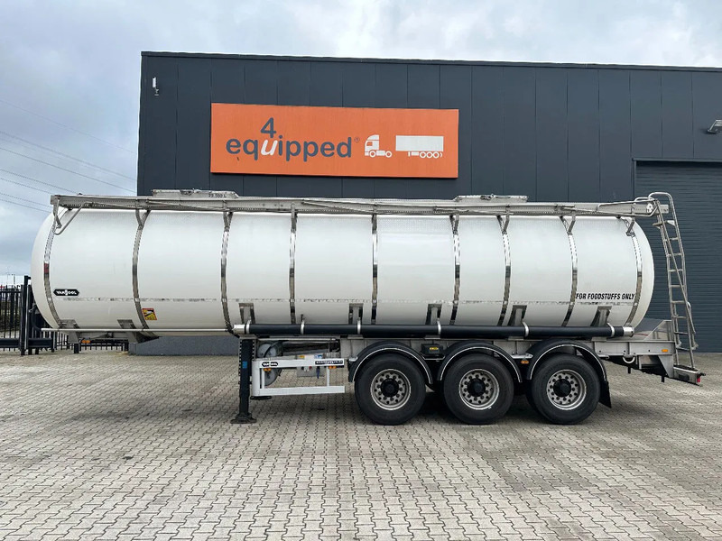 Van Hool FOOD / RVS chassis / empty weight: 5.860kg / 29.500L / 1-comp.+ 1 baffel / discbrakes / NL / APK: 05/2026 - Tanker semi-trailer: picture 2 Van Hool FOOD / RVS chassis / empty weight: 5.860kg / 29.500L / 1-comp.+ 1 baffel / discbrakes / NL / APK: 05/2026 - Tanker semi-trailer: picture 2