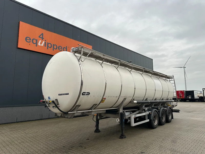 Van Hool LEBENSMITTEL / 39.000L / 3-KAMMER / INOX / NL-Auflieger / APK: 04/2026 - Tanker semi-trailer: picture 1 Van Hool LEBENSMITTEL / 39.000L / 3-KAMMER / INOX / NL-Auflieger / APK: 04/2026 - Tanker semi-trailer: picture 1