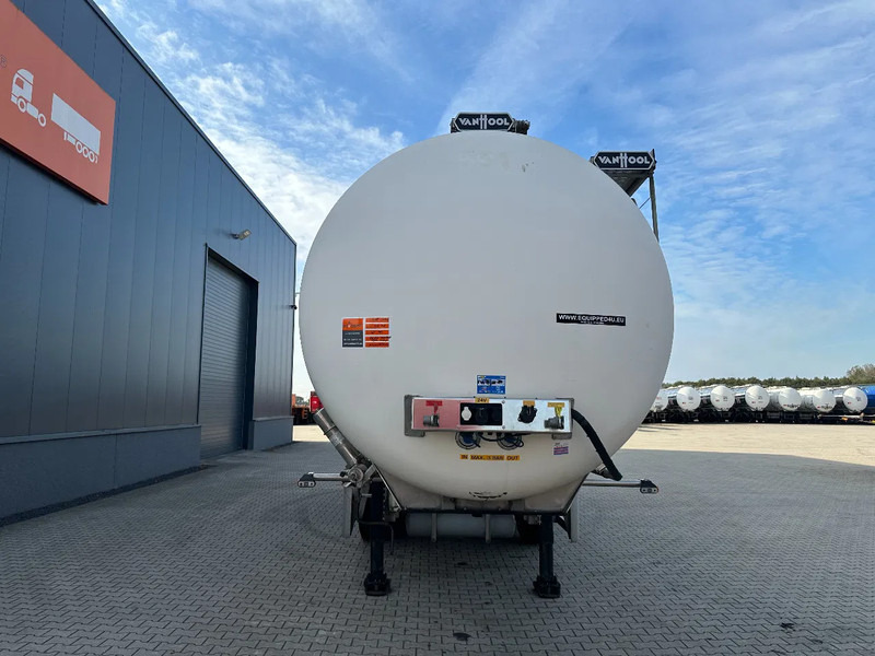 Tanker semi-trailer for transportation of food Van Hool LEBENSMITTEL / RVS Rahmen / Leergewicht: 5.860kg / 29.500L / 1-Kammer+ 1 Schwallwand / Scheibebremse / NL / APK: picture 10
