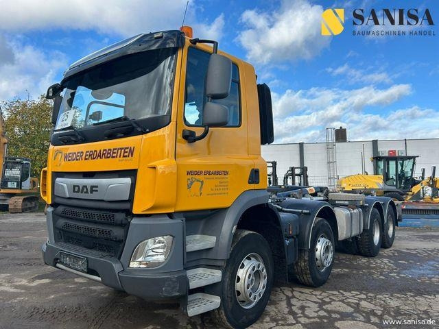 DAF CF 450/Abrollkipper HYVA 30-67-S 30TON/Lenkachse - Hook lift truck: picture 2 DAF CF 450/Abrollkipper HYVA 30-67-S 30TON/Lenkachse - Hook lift truck: picture 2